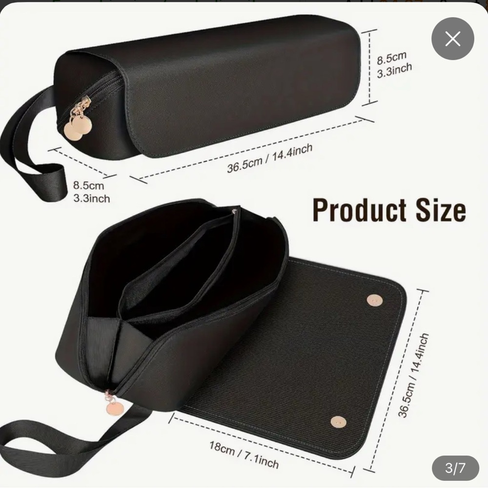 🔥NEW IN BOX 2-in-1 Hair Styling Tool Travel or Storage Bag